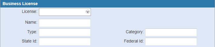 Business License Search